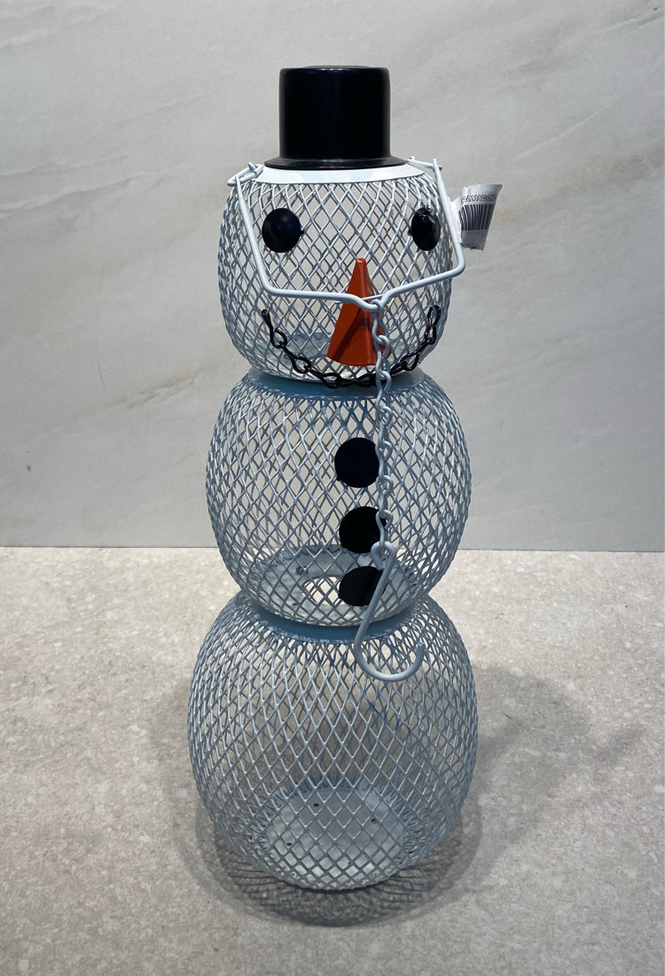 Snowman Bird Feeder