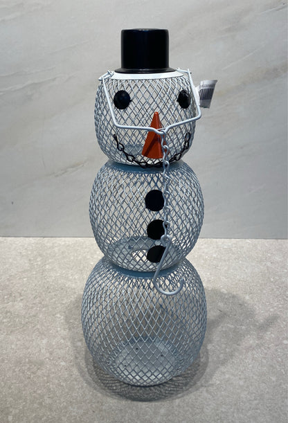 Snowman Bird Feeder
