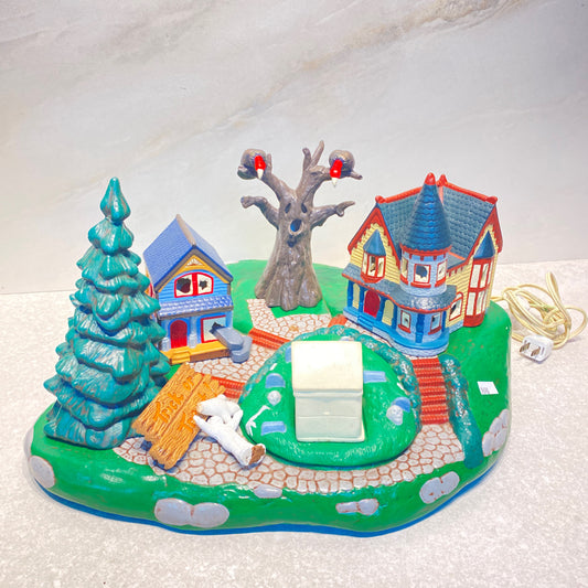 Ceramic Halloween Village