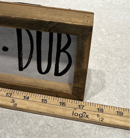 Scrub Sign