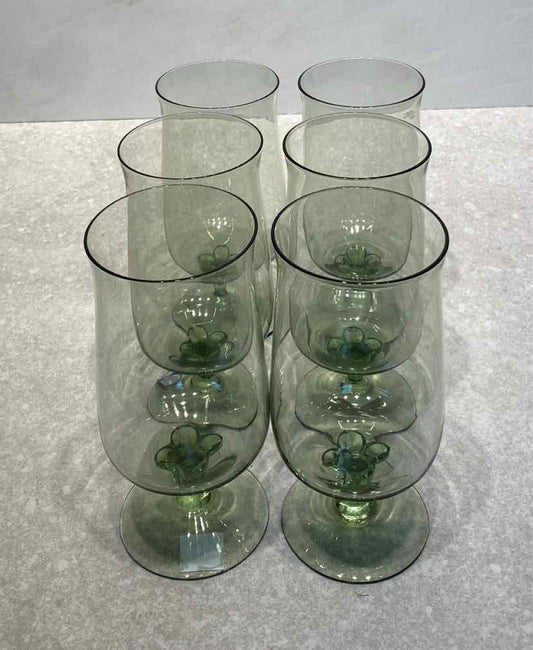 Lenox Green Mist - 6 Ice Tea Glasses