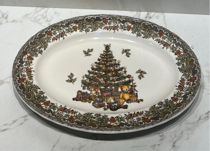 Queen's Seasons Greeting Platter