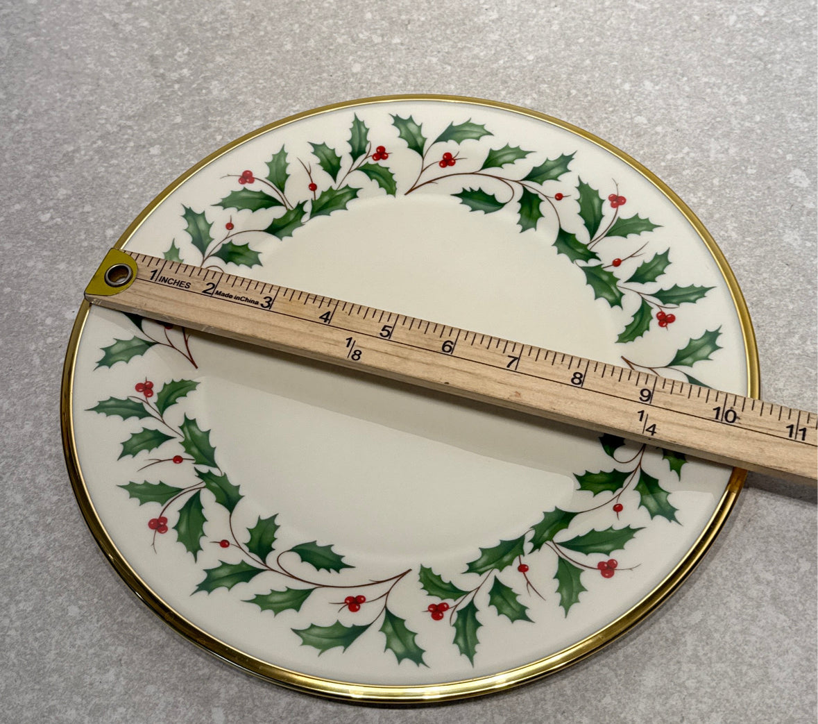 Lenox Holiday Dinner Plate