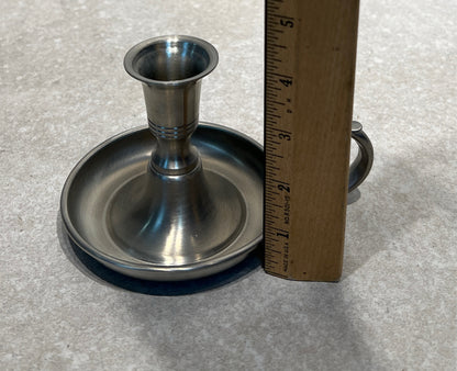 Pewter Candleholder