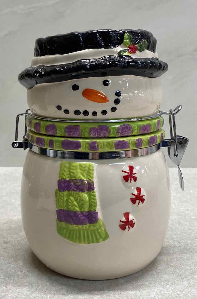 Snowman Canister