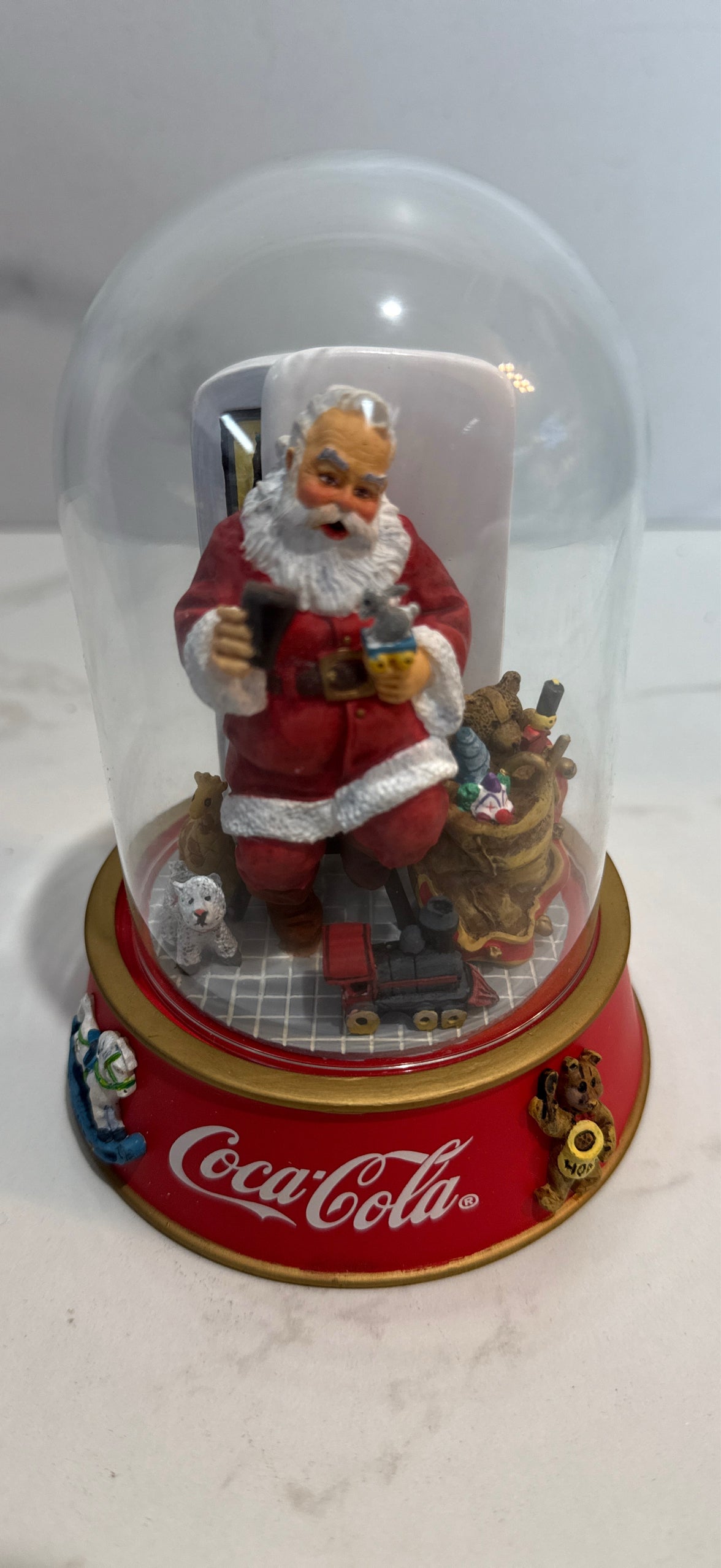 Frianklin Mint Coca Cola Santa