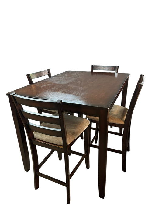 Pub Table And 4 Chairs