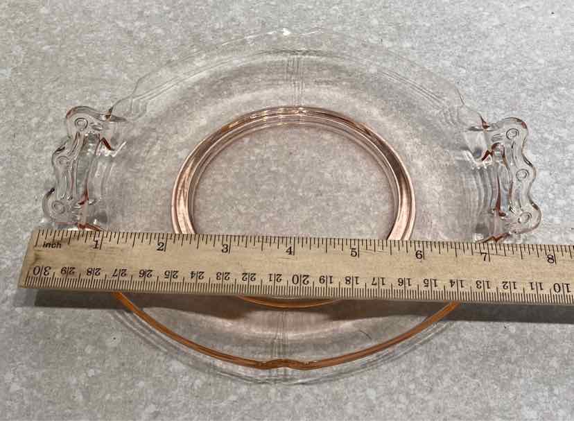 Pink Handled Plate