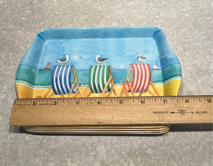 Set of 5 Plastic Plates