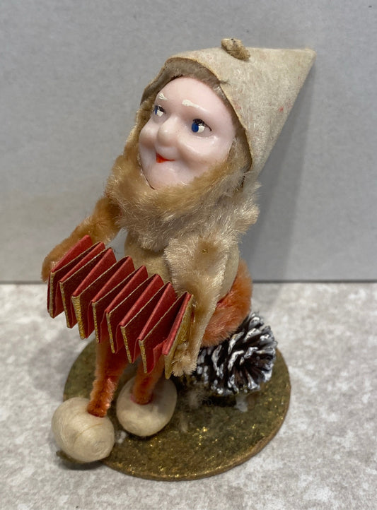 Vintage Pinecone Elf