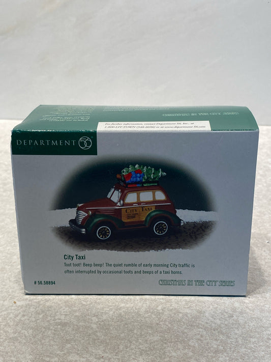 Dept. 56 City Taxi