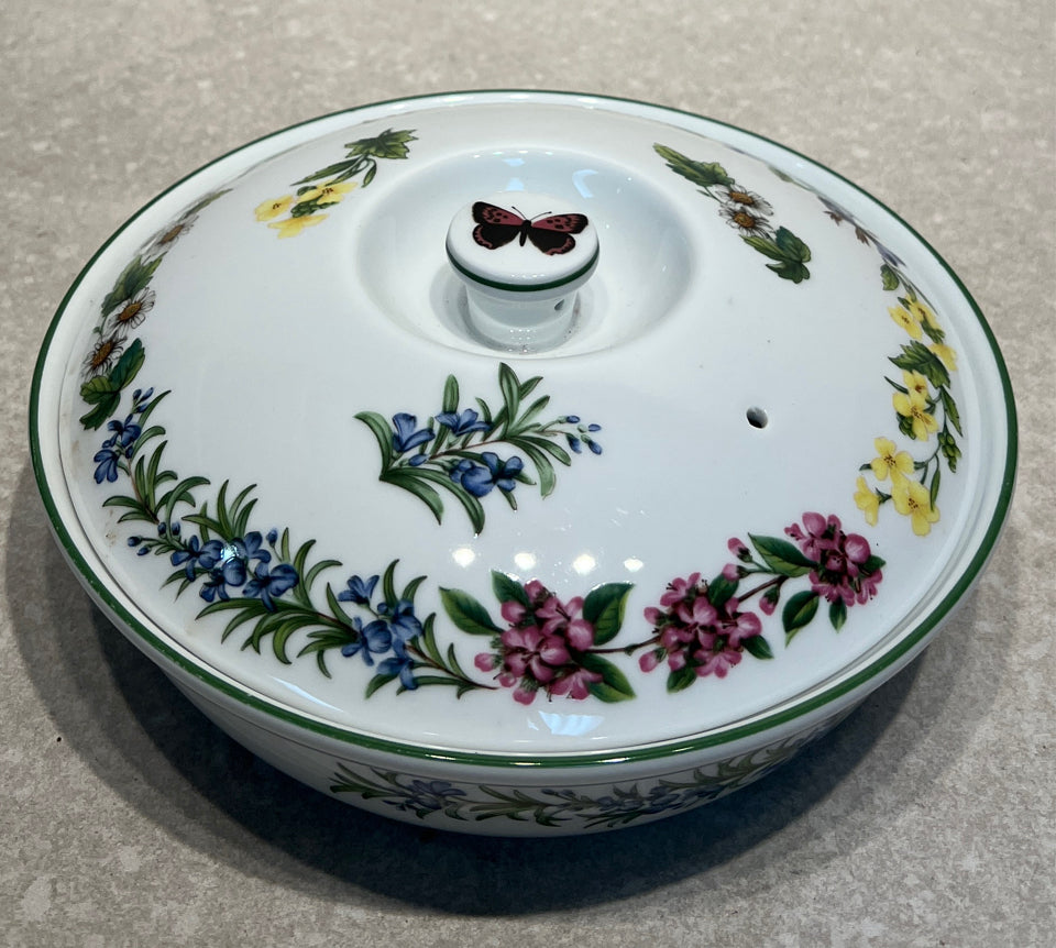 Covered Royal Worcester Bowl