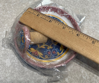 Wine Coaster with stopper