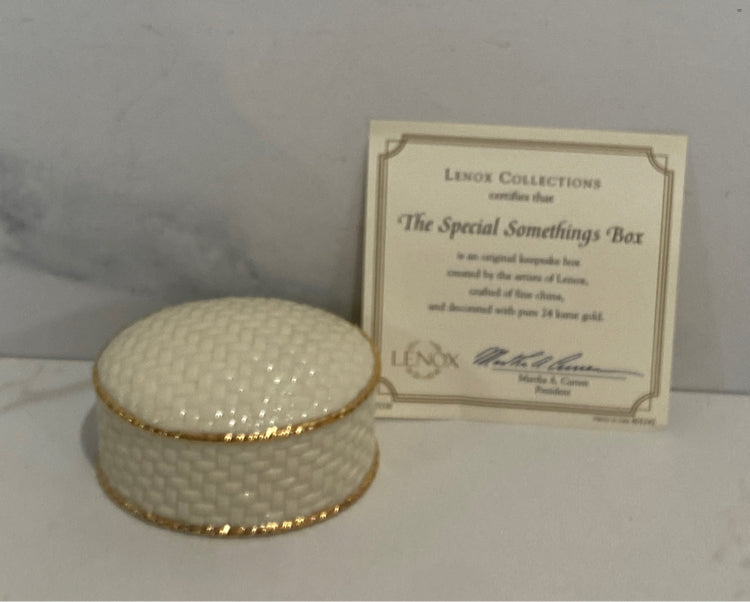 Lenox Trinket Box