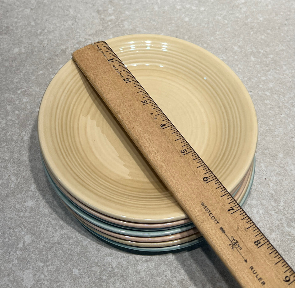 Set of 7 Franciscan Plates
