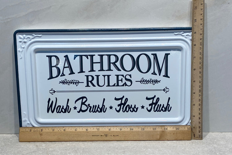 Bathroom Sign