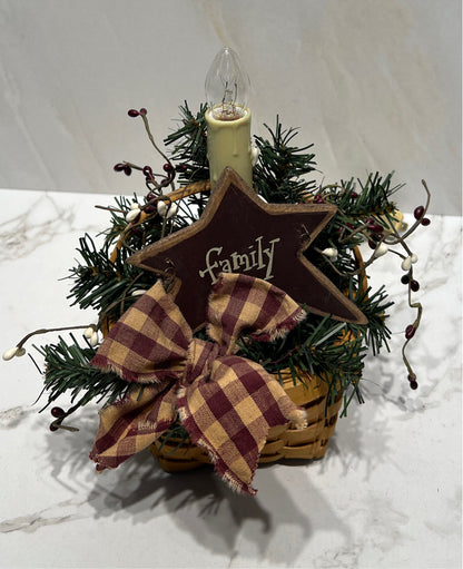 Lighted Basket