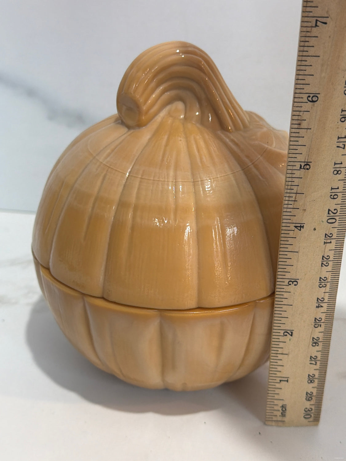 Longaberger Covered Pumpkin