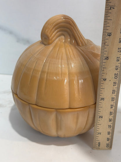Longaberger Covered Pumpkin