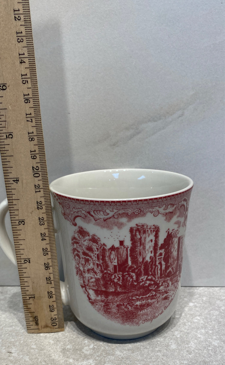 Set of 4 Old Britain Castles Mugs