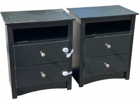 Set of 2 Nightstands (as-Is)