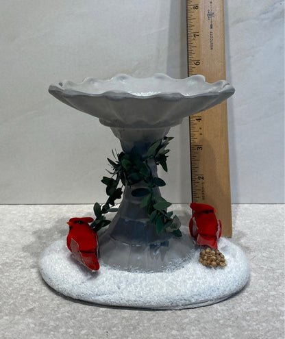 Byer's Choice Bird Bath