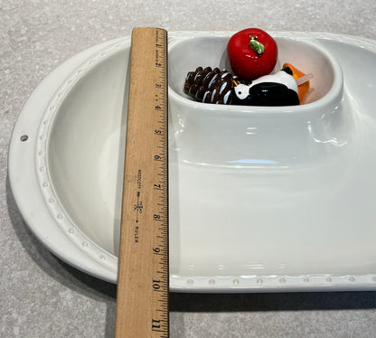 Nora Fleming Bowl with 4  Inserts