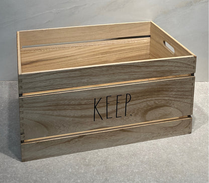 Rae Dunn Storage Box