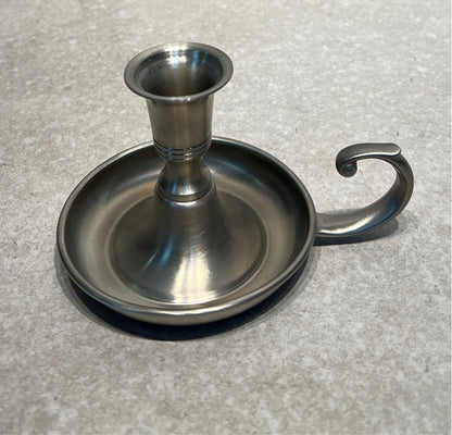 Pewter Candleholder