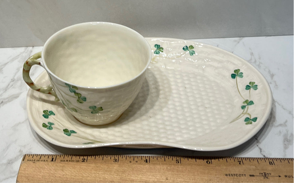 Belleek Snack Plate