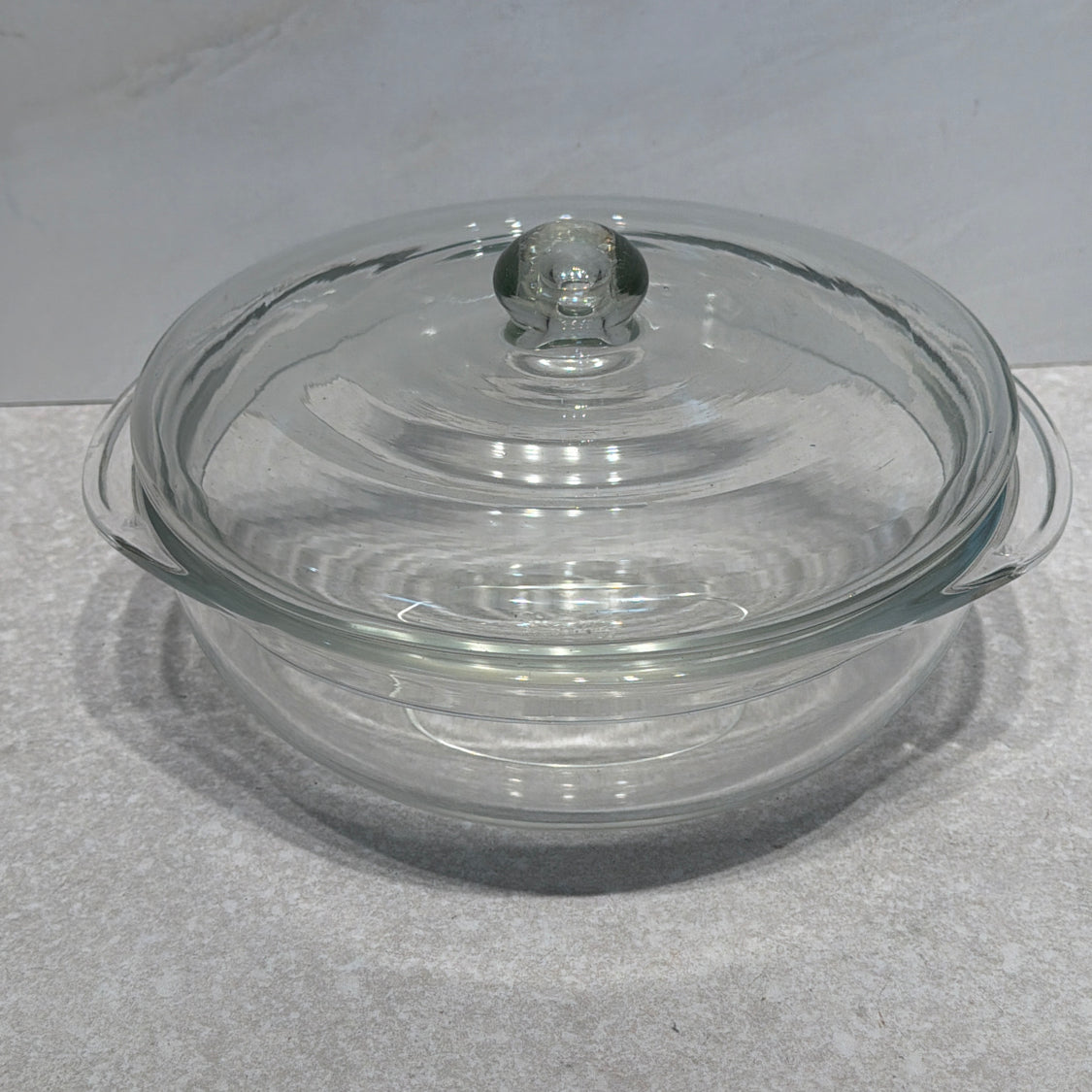 Covered Pyrex Bowl