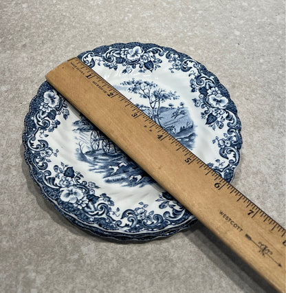 Set of 5 Coaching Scenes Plates