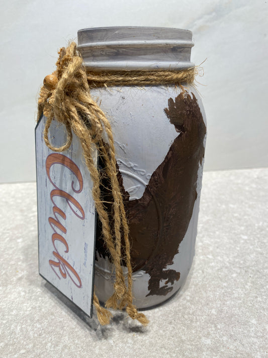 Rooster Jar