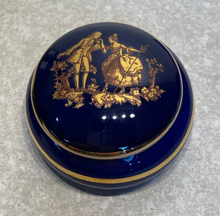 Limoges Covered Trinket Box