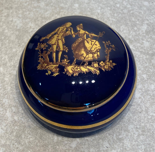 Limoges Covered Trinket Box