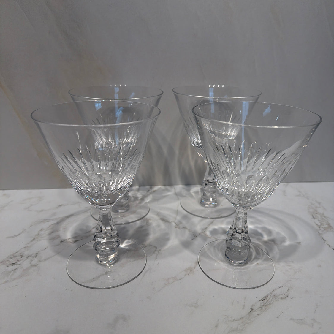Set of 4 Tiffin Glasses