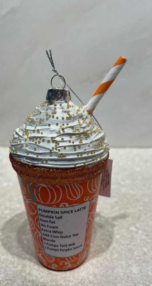 Pumpkin Latte Ornament