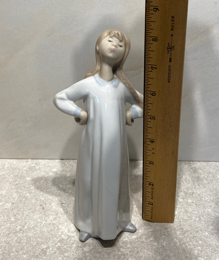 Lladro 4872 "Girl Stretching"