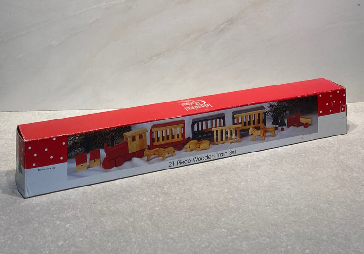 Wooden Train Set