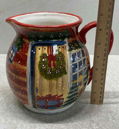 Christmas Pitcher