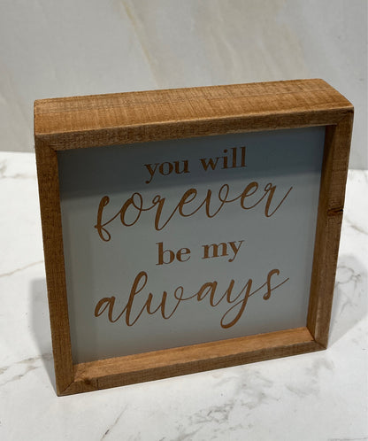 Box Sign
