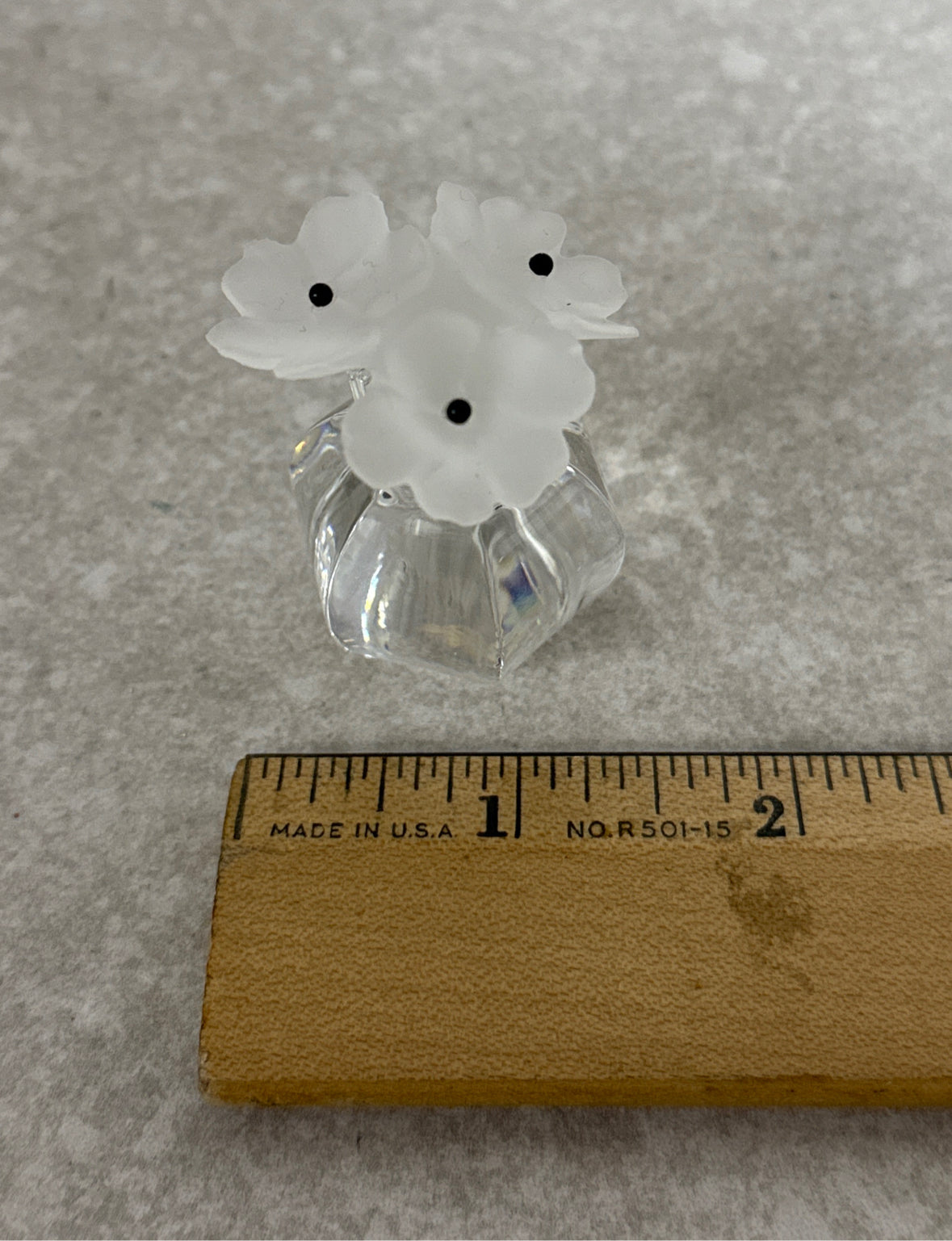 Swarovski Peach Blossom Vase