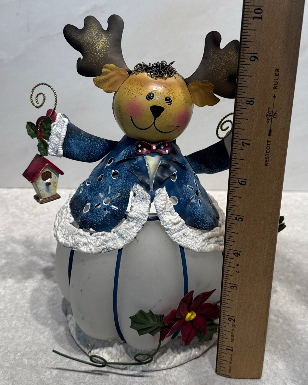 Moose Candleholder