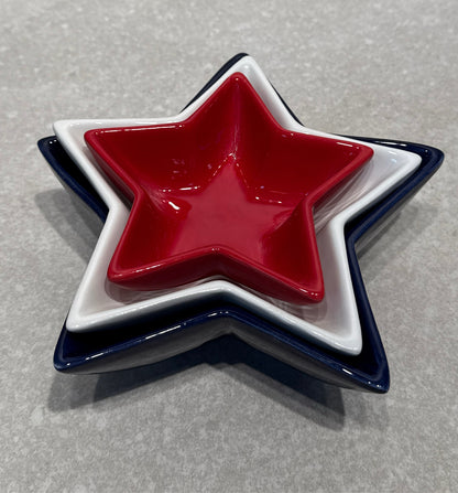 Set of 3 Star Bowls