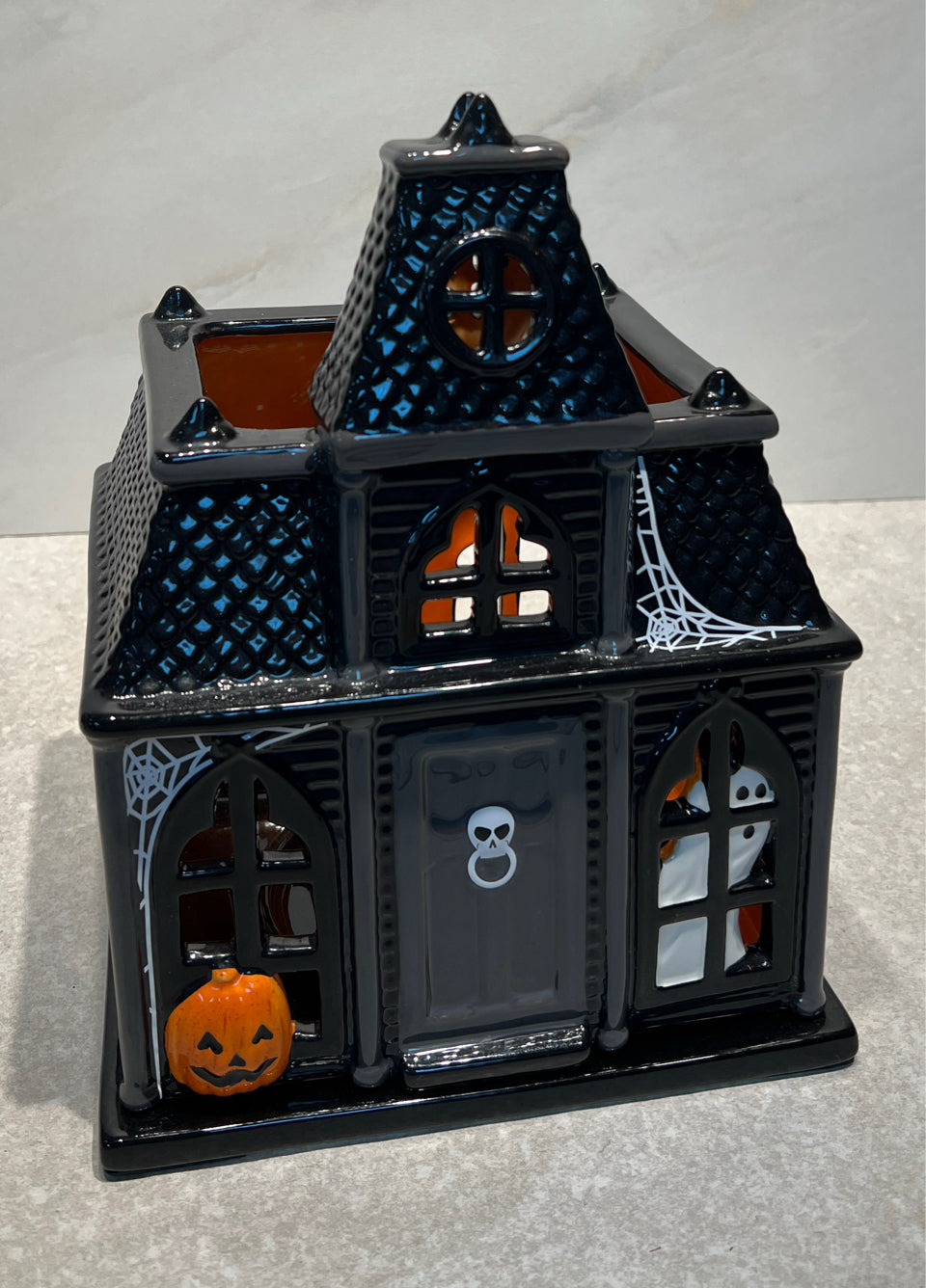 Slatkin Haunted House Candleholder