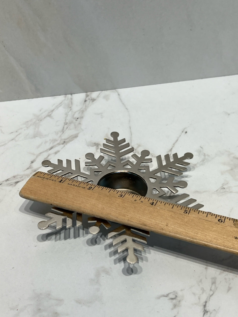 Snowflake Candle Holder