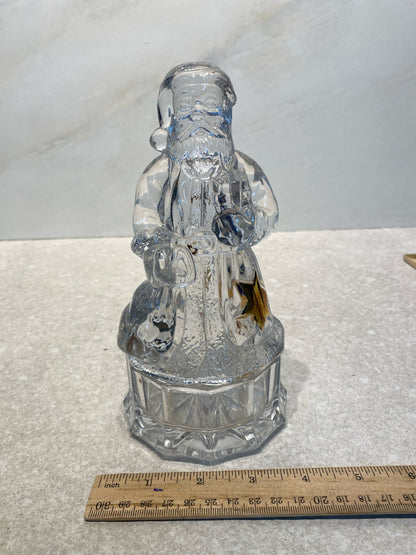 Covered Santa Dish
