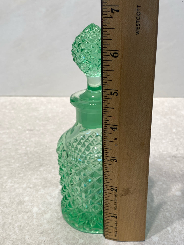Uranium English Hobnail Perfume Bottle