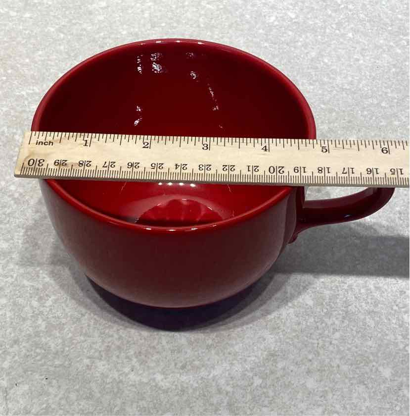 Set of 4 Crate and Barrel Mugs