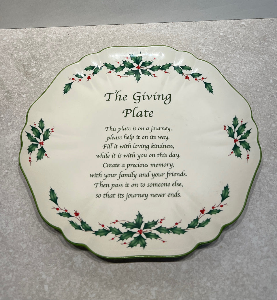 Lenox Giving Plate